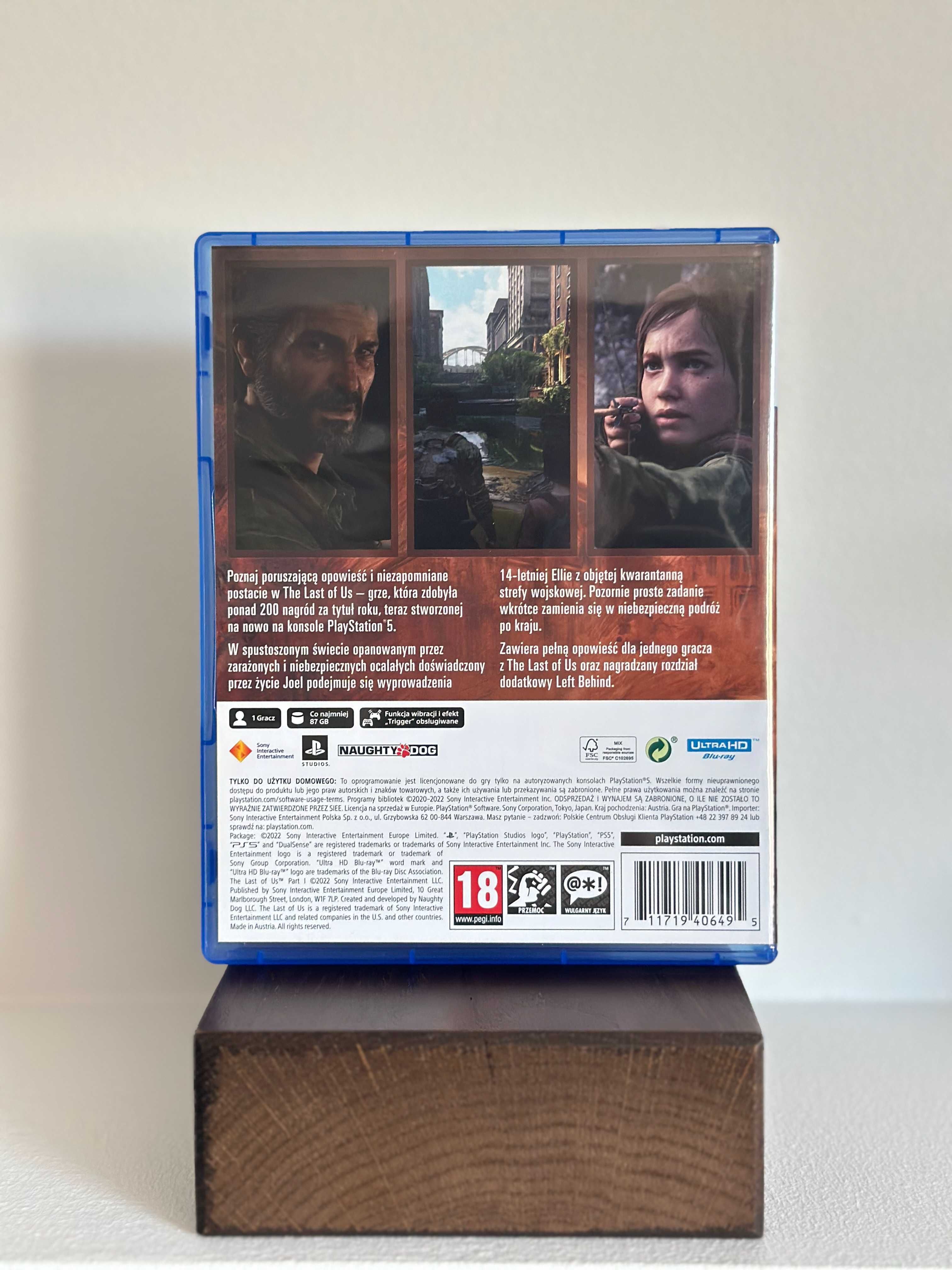 The Last of Us Part I – Gra na PS5 – Stan idealny!