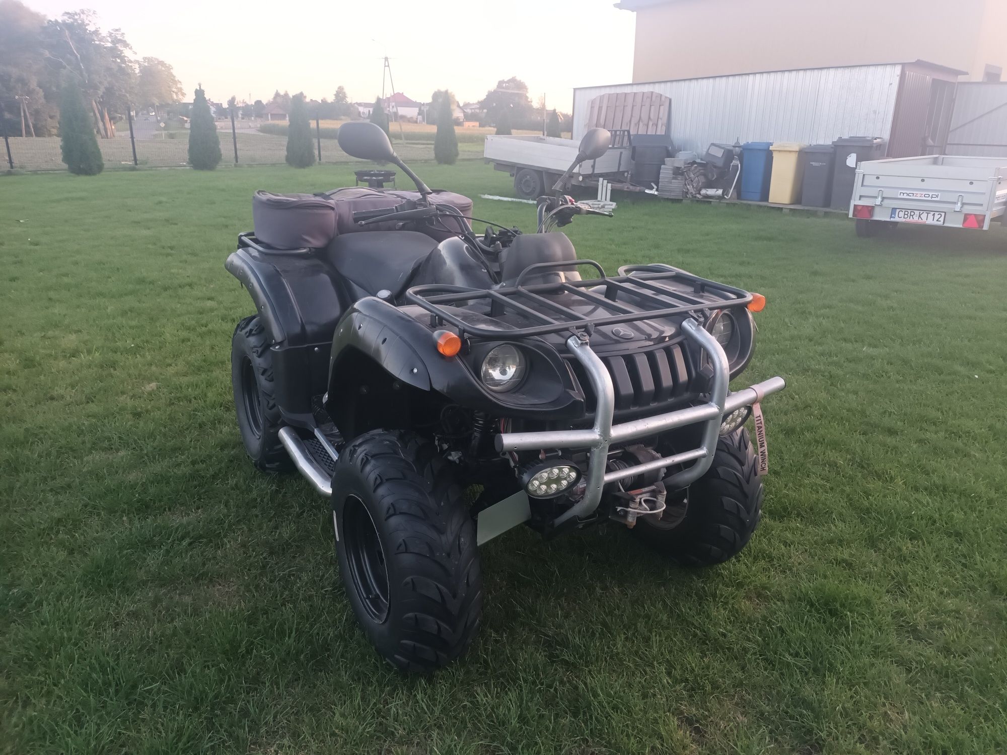 Quad 650cm³ 4x4 Nordic Campell ZAREJSTROWANY