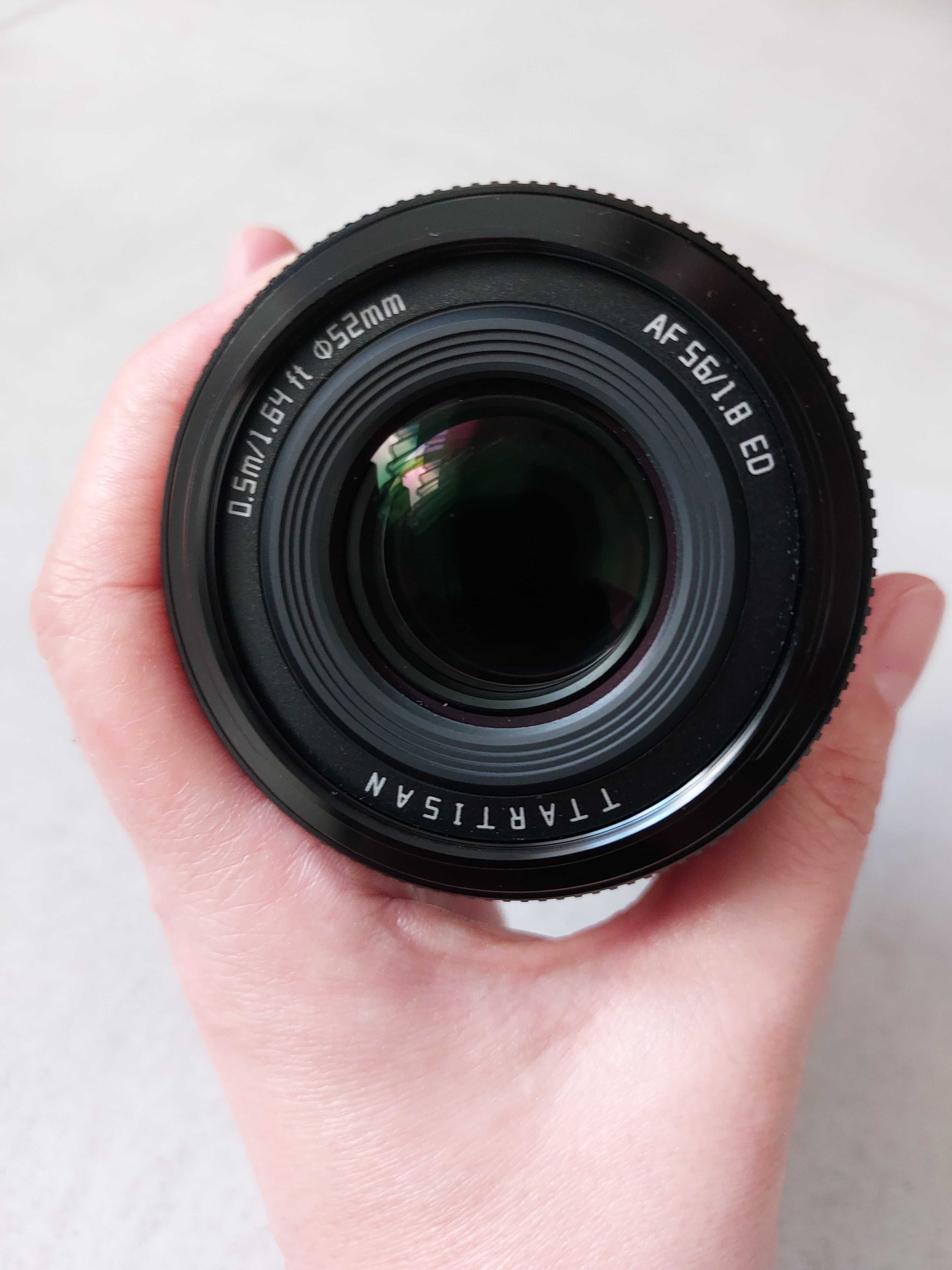Aparat sony a6000 obiektyw TTArtisan AF 56mm F1.8 Sony E