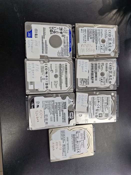 Продам жёсткие диски  HDD 320ГБ,500ГБ,640ГБ,1000ГБ.