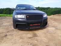 body kit a3 s3 8l zderzak przód + tył przedni rs komplet tuning lift