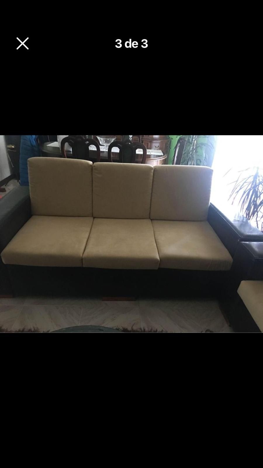 sofá de sala (3 lugares e 2 lugares)