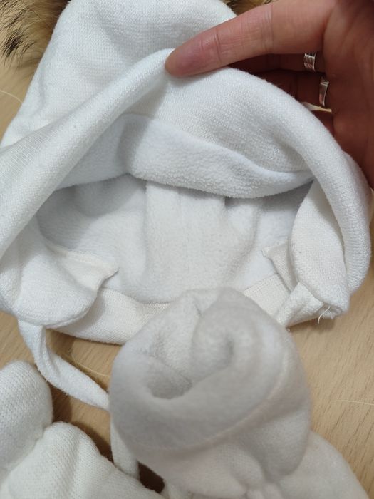 Набір шапка дитяча зимова рукавички шарф 1-1,5 роки