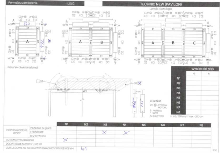 Tarasola Pergola Technic New
