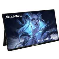 Monitor portátil XGaming 15,6 polegadas Full HD 1920x1080, tela IPS Mo