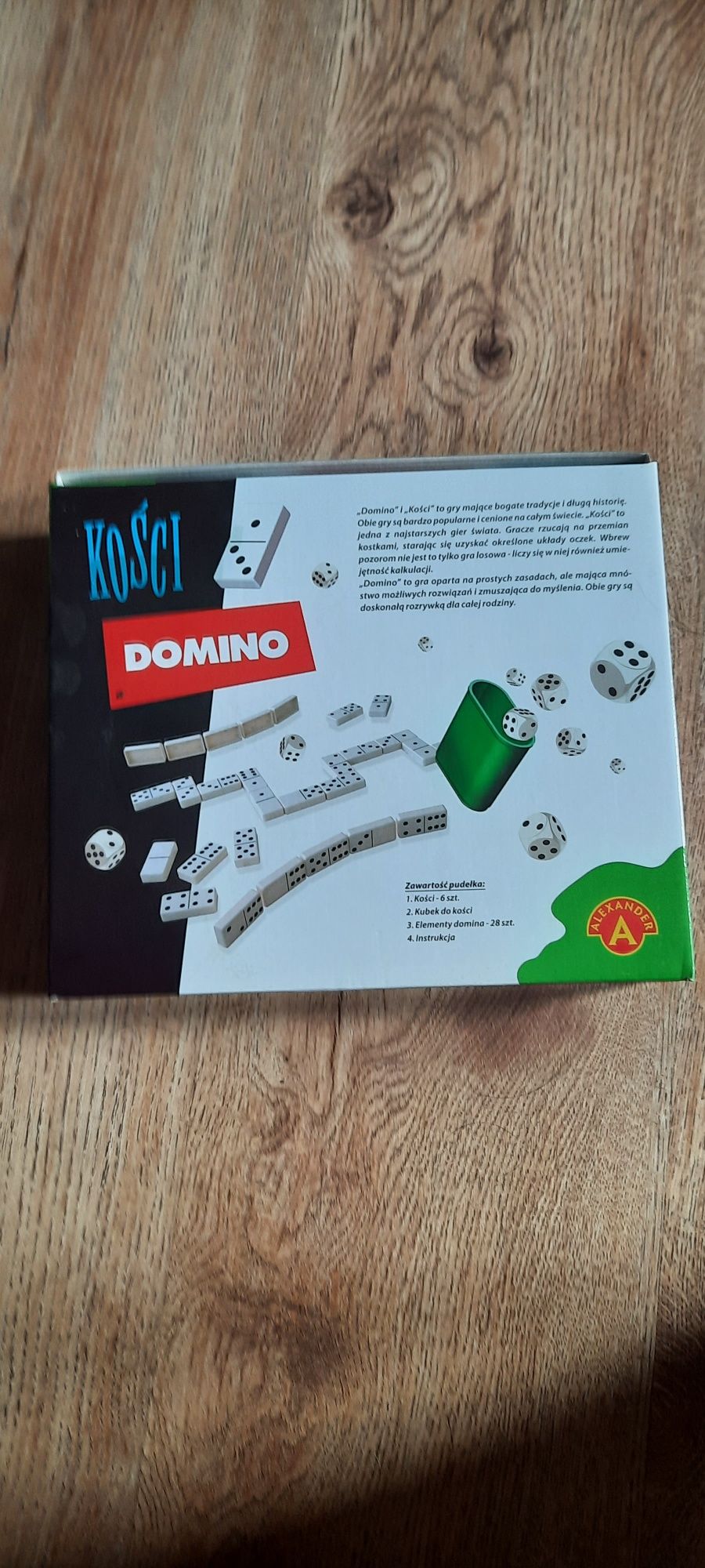 Domino 2 gry kości