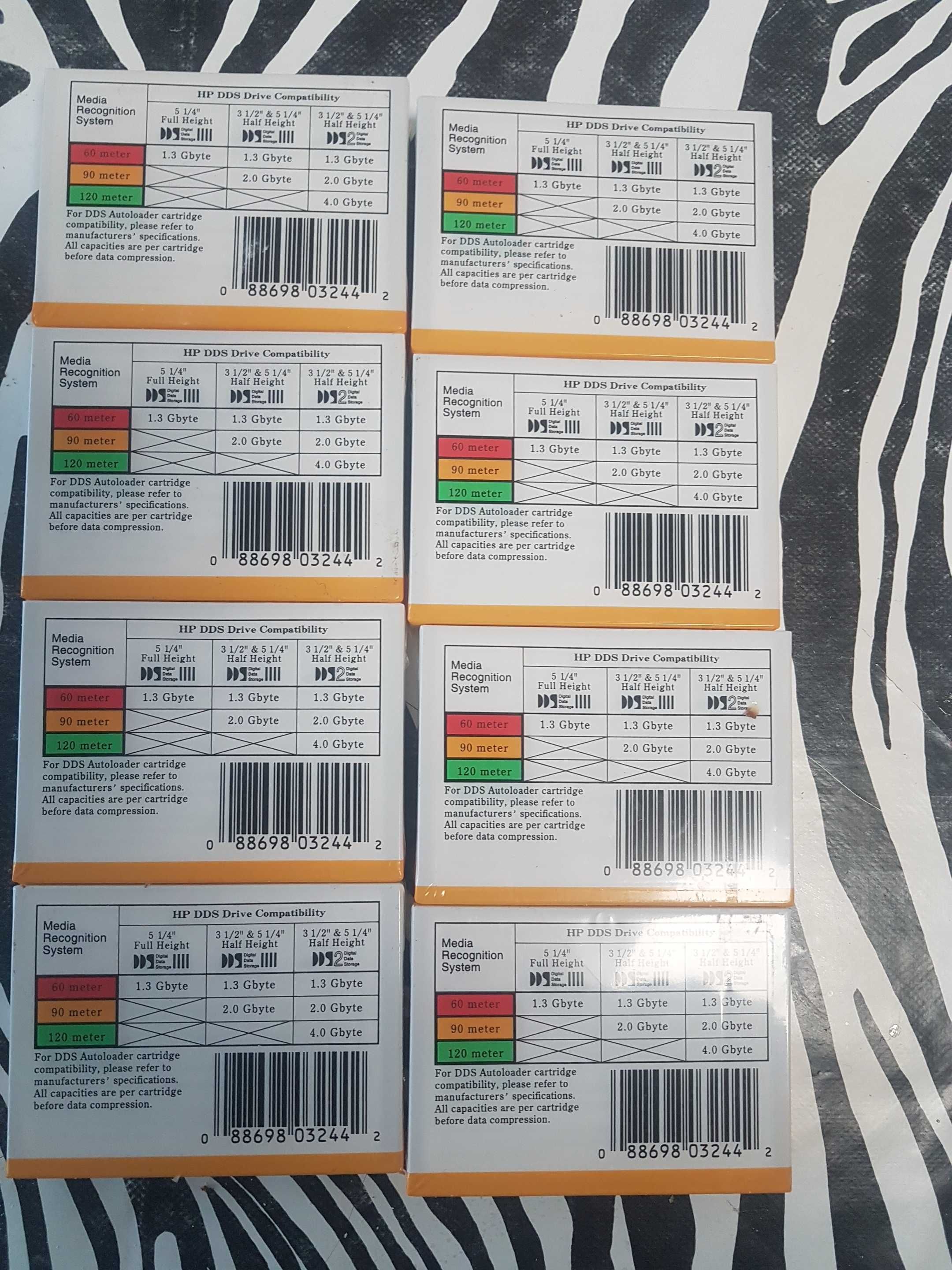 HP 90meter DDS-1 data Cartridge
