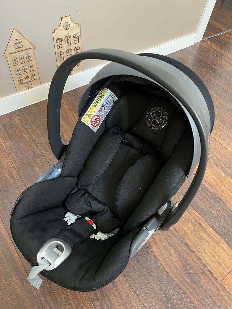 Fotelik nosidełko cybex Cloud Z isofix black czarny