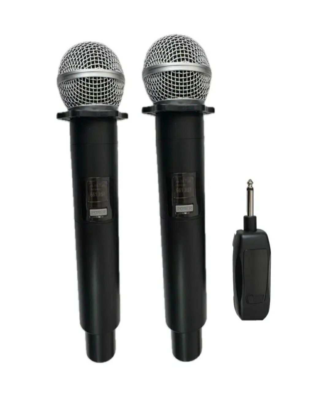 Беспроводная микрофонная система Recording Vocal Microphone Два ручных