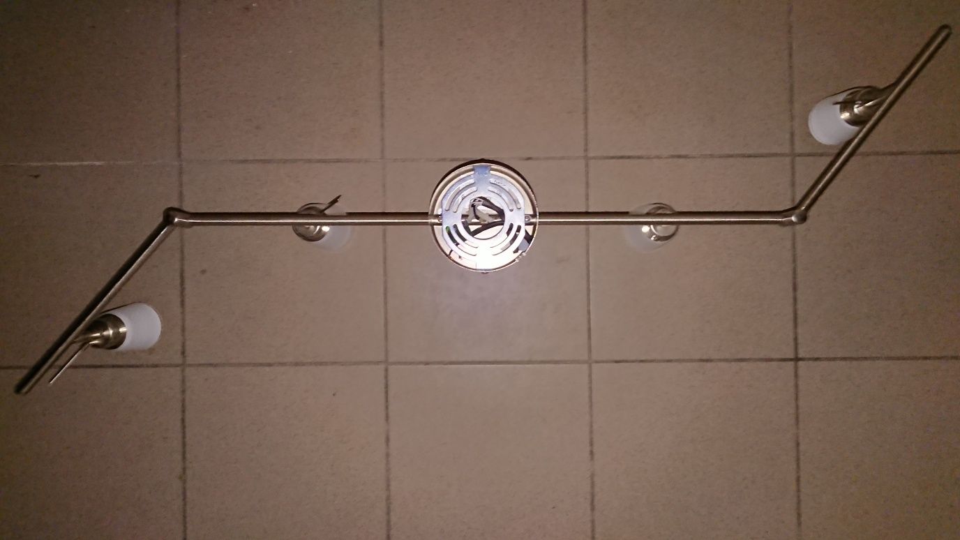 Lampa sufitowa IKEA z kpl. żarówek z funkcją sciemniacza