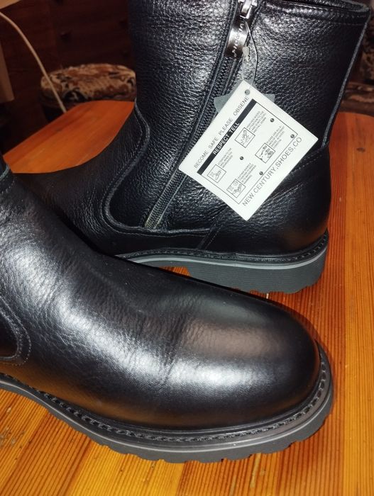Сапоги мужские кожаные,цегейка