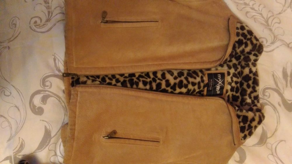 Kożuszek ,skóra  Wilsons Leather Since 1898 z USA