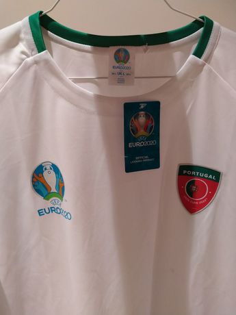 Tshirt Camisola Futebol Oficial Portugal Euro 2020
