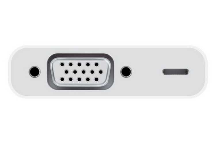 Adapter Apple A1439 Lightning 8-pin męski na VGA żeński Apple Adapter