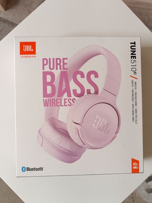 Fones JBL 510 BT - Cor de rosa