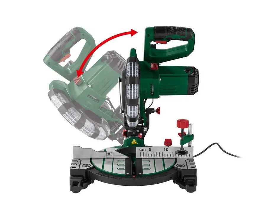 Пила торцювальна Parkside PKS 1500 C4 1500Вт Торцювання для дерев