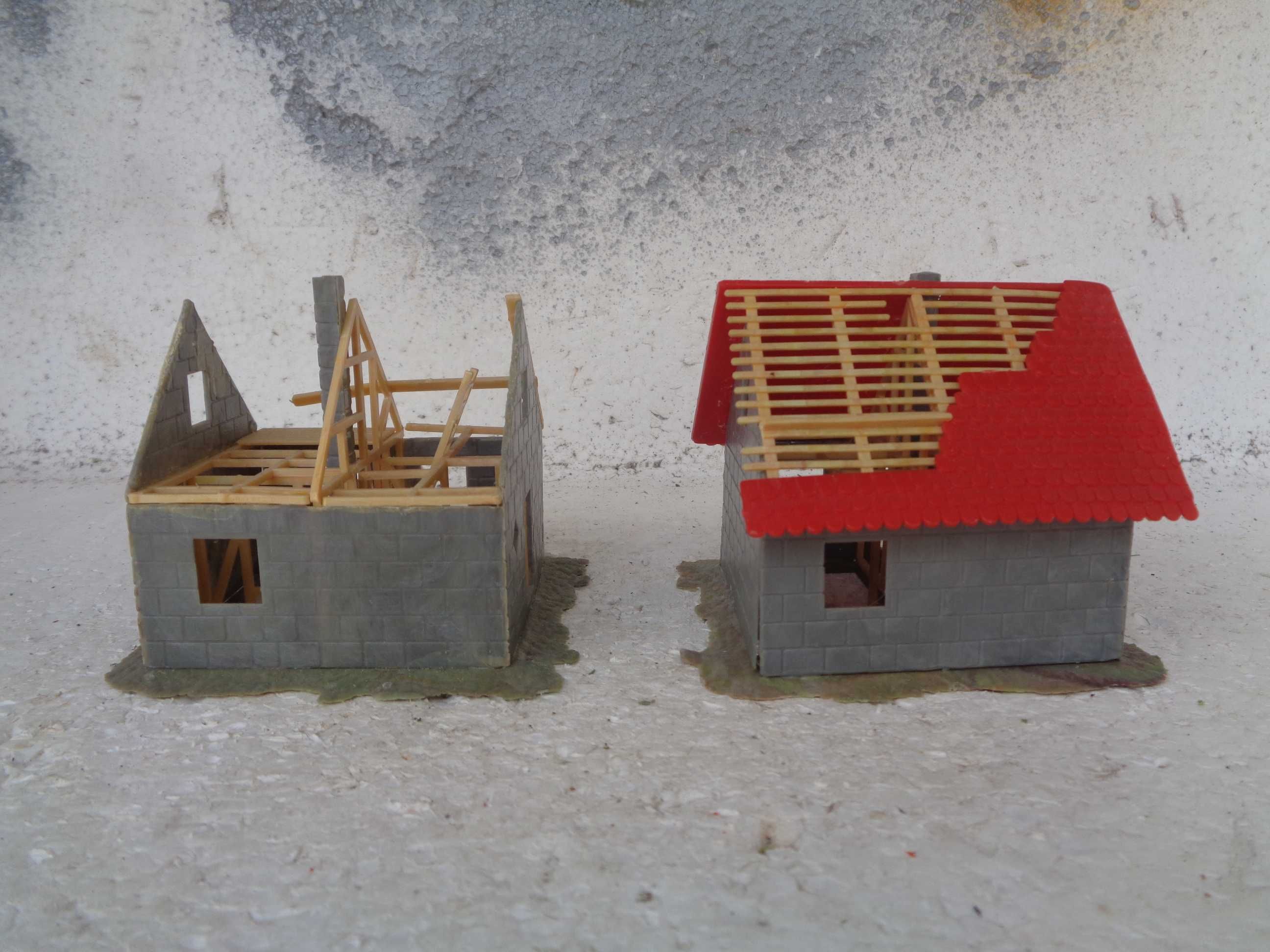 1:87 Faller 2 casas em construção para pista comboio