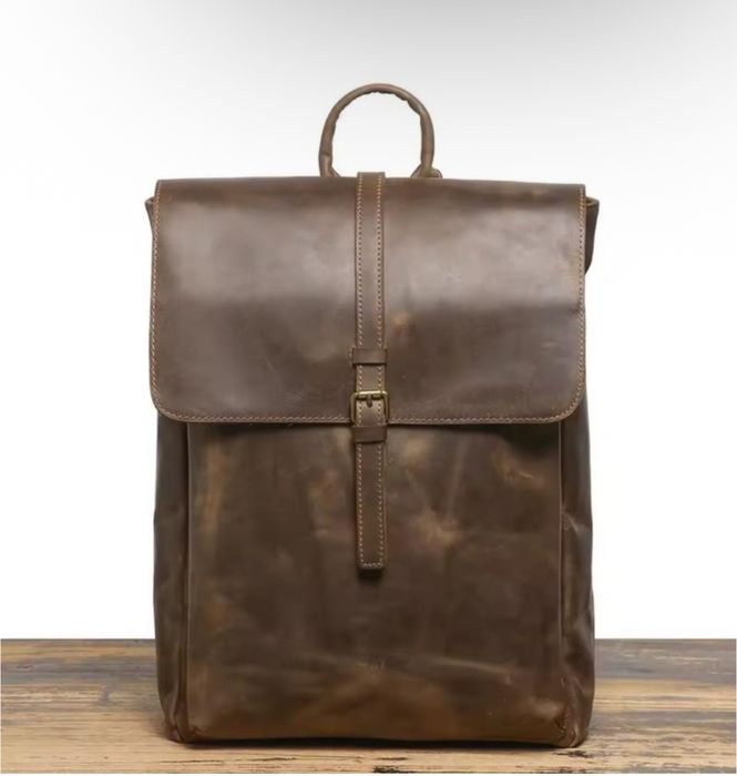 Чоловічий шкіряний рюкзак Crazy Hors