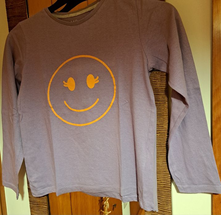 T-shirt  - Mo Kids T.13/14 -   manga comprida com fantasia