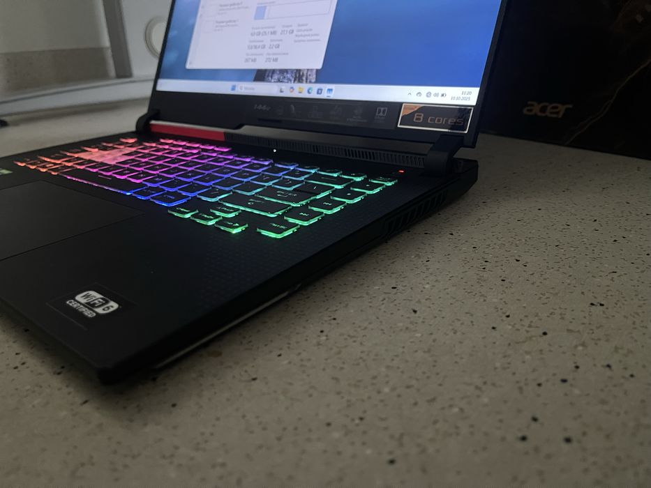 Laptop Gamingowy Asus G15 RTX3050ti ryzen 7 Win 11