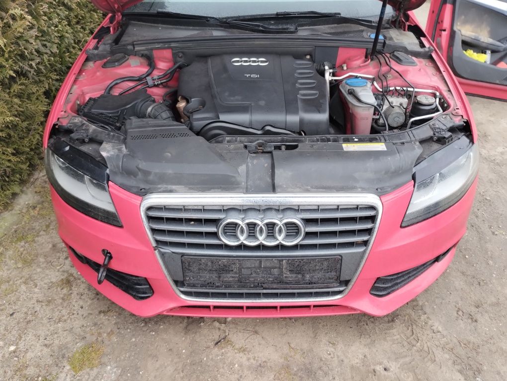 Audi A4 b8 Przód maska zderzak lampy blotniki pas przedni grill 2.0