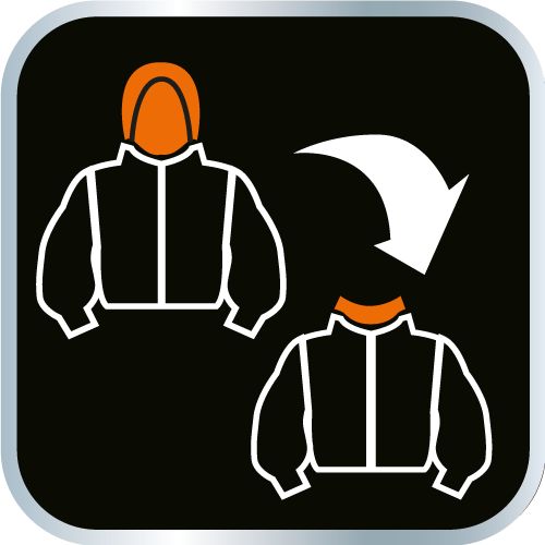 Kurtka robocza softshell z kapturem odpinanym, rozmiar M