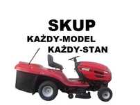 Skup Traktorków kosiarek Traktorek Ogrodowy KAŻDY STAN KAŻDY MODEL