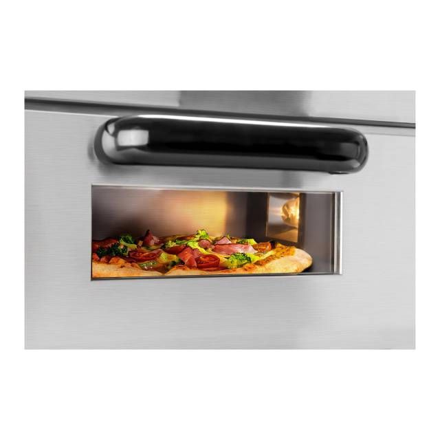 Piec do pizzy jednokomorowy RCPO-2000-1PE 2000W z timerem 120min
