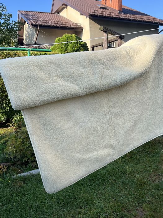 Kołdra Merynos europejski i koc Irak