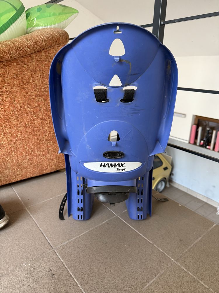 Fotelik rowerowy z funkcją leżenia Hamax Siesta