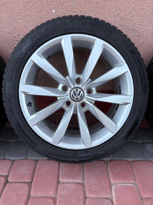 VW Golf 7 Komplet Kół R17 5x112 ET49 Oryginał Zima