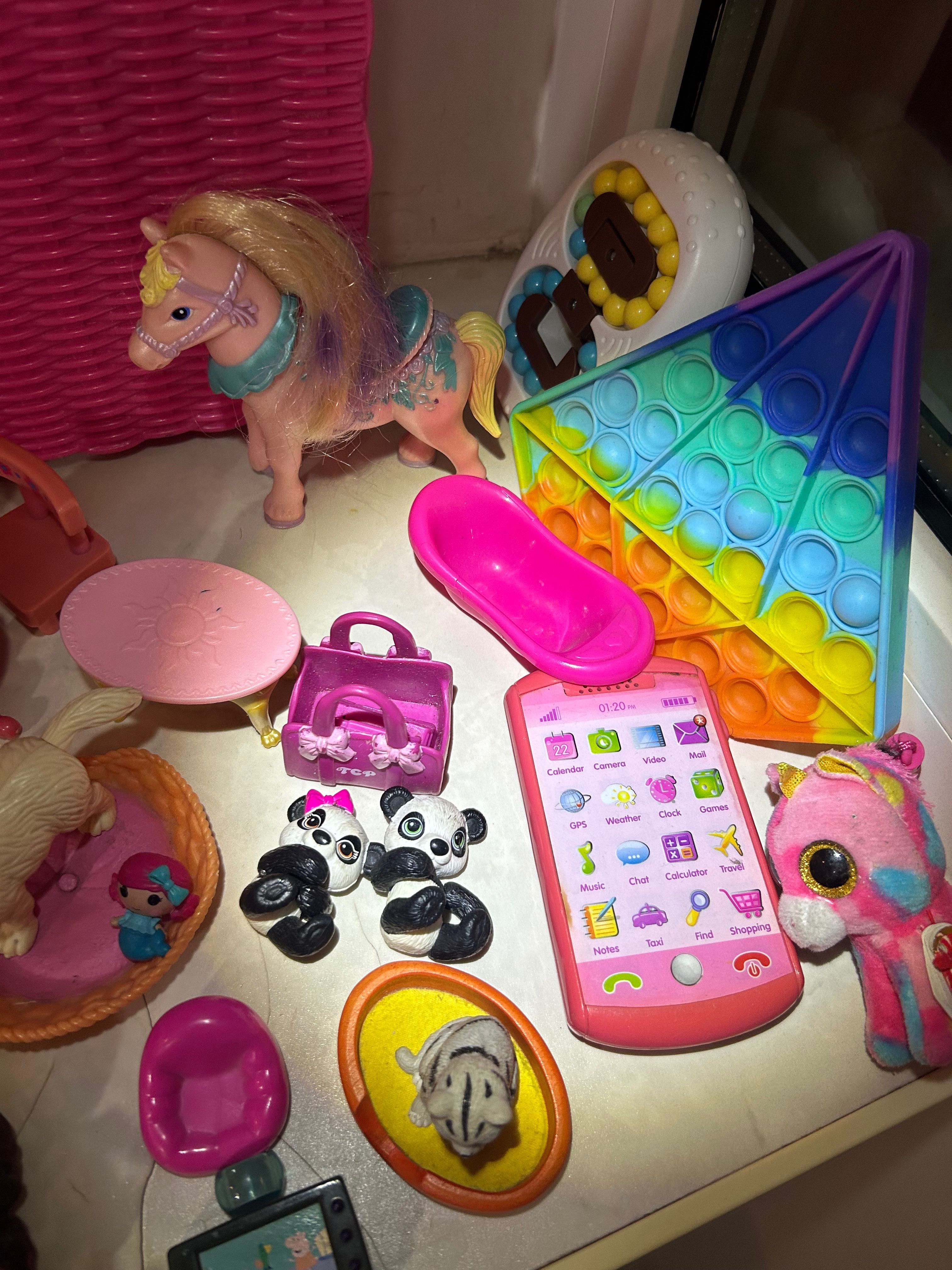 Лот іграшок для дівчинки Mattel, hasbro