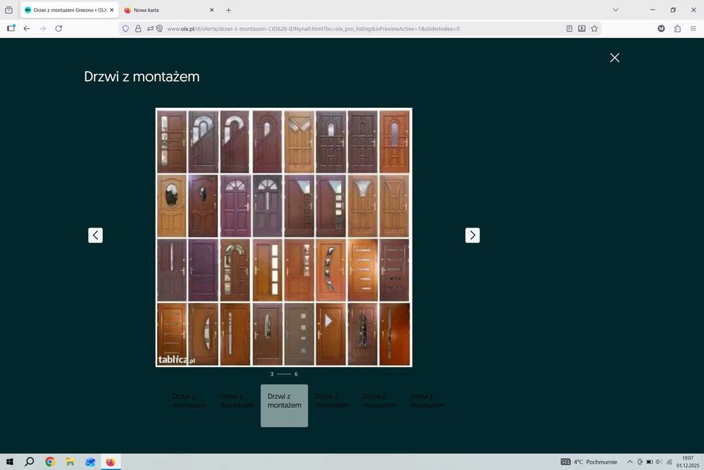 Drzwi z montażem świąteczna promocja!