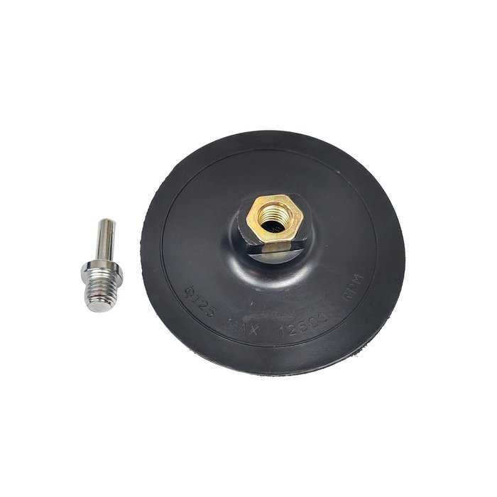 DYSK TWARDY Z RZEPEM Na SZLIFIERKĘ Wiertarkę Polerkę 125mm M14 Adapter