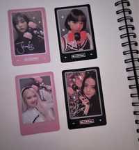 Blackpink lightstick photocards holo Jisoo Jennie Lisa Rose
