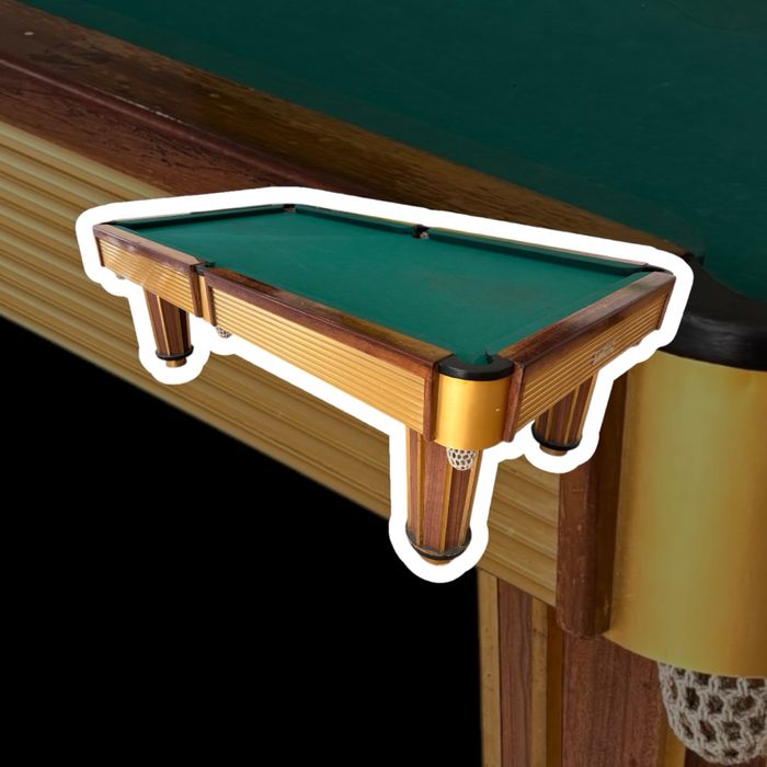 Montagem mesas snooker / bilhar e troca de panos