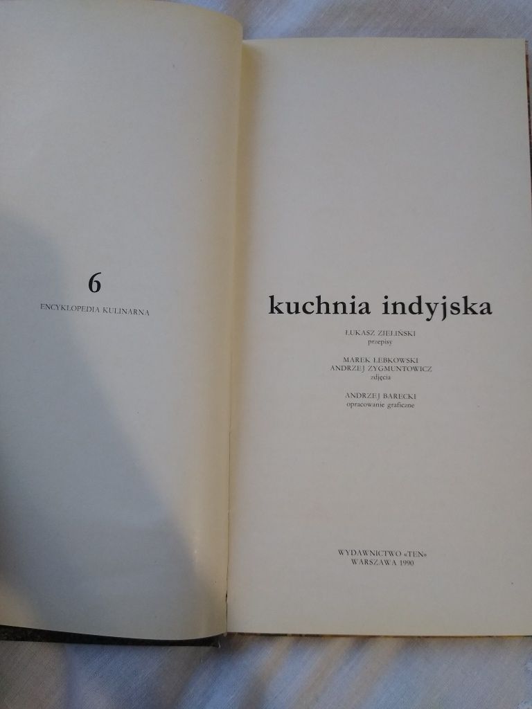 Kuchnia indyjska Seria Encyklopedia Kulinarna  cz. 6