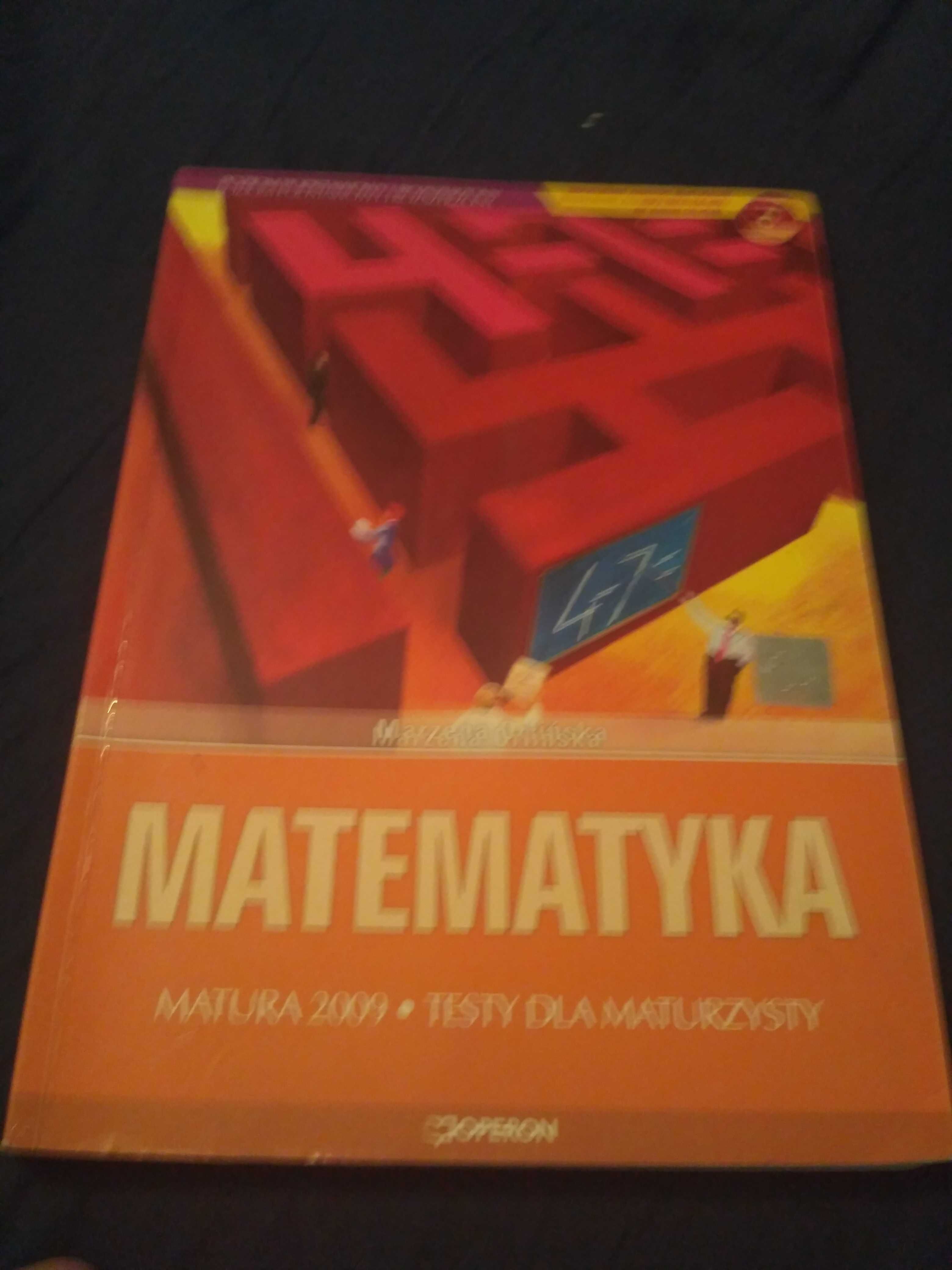 Matematyka Matura 2009 Testy Operon, Orlińska