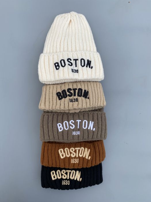 Дитячі шапочки на осінь та на теплу зиму Boston та інші