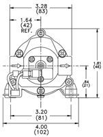 Pompa Shurflo 12V Zaprawiarka Aplikator Opryskiwacz Woda 6,9Bar 6,8L