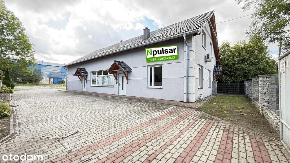 Budynek biurowy z zapleczem gospodarczo-socjalnym  w Dobrzeniu Wielkim