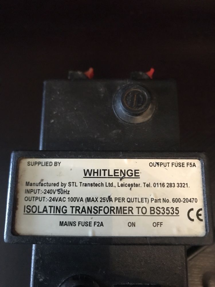 Понижающий разделительный трансформатор Whitlenge BS3535