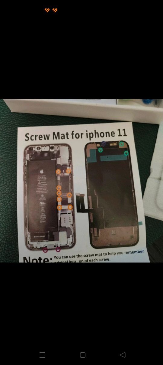 Zestaw naprawczy do iPhone 11