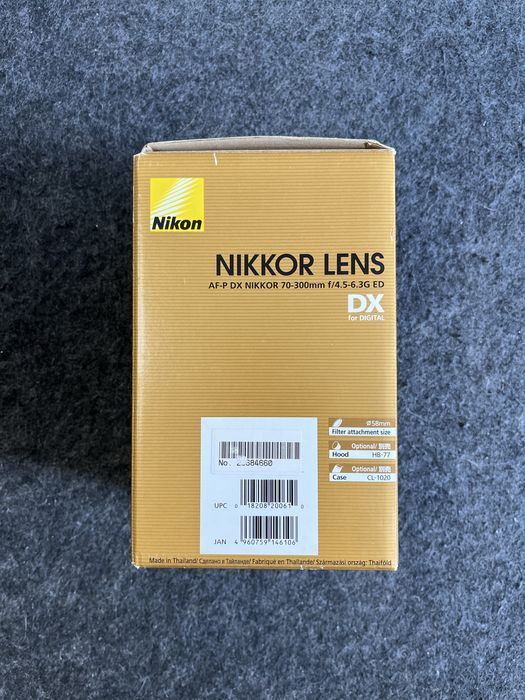 Обʼєктив DX VR AF-P NIKKOR 18-55mm 1:3.5-5.6G в ідеальному стані