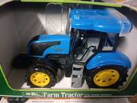 Nowy nieużywany niebieski traktor