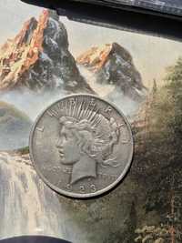 Долар 1923 (мирний долар) срібло27г