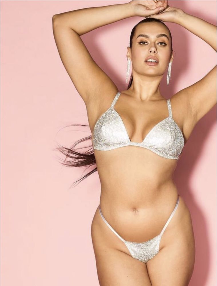 Victoria’s secret very sexy комплект в камнях triangle shine