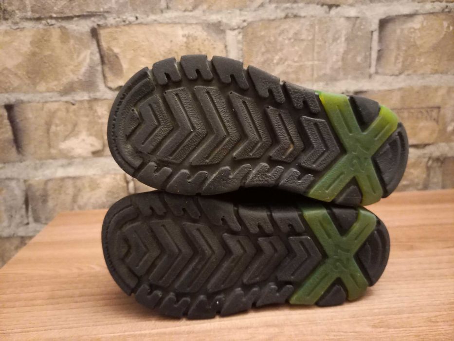 Зимние ботинки  ricosta grisu на липучках с лампочками.