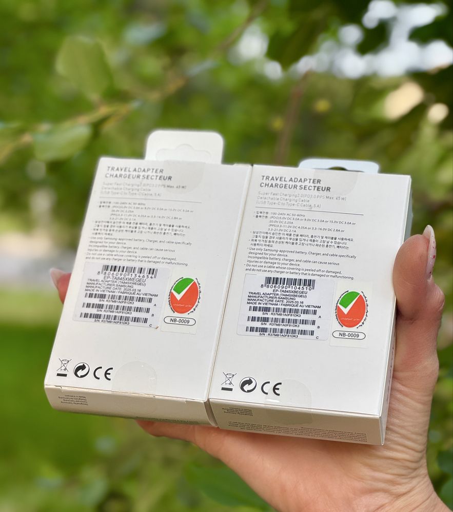 Швидка зарядка Samsung 45W/быстрая зарядка Самсунг 45Вт