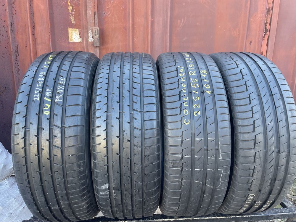 Шини літні 225/55 r19 Continental Toyo стан супер